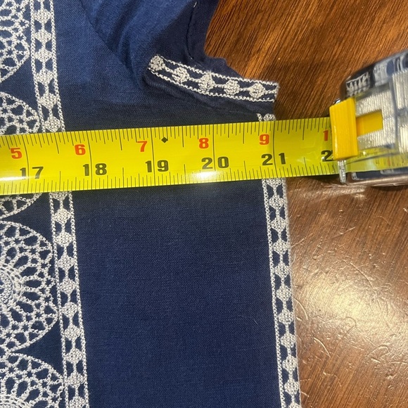 Vineyard Vines Lace up Tunic Dress size 16 - Picture 7 of 9